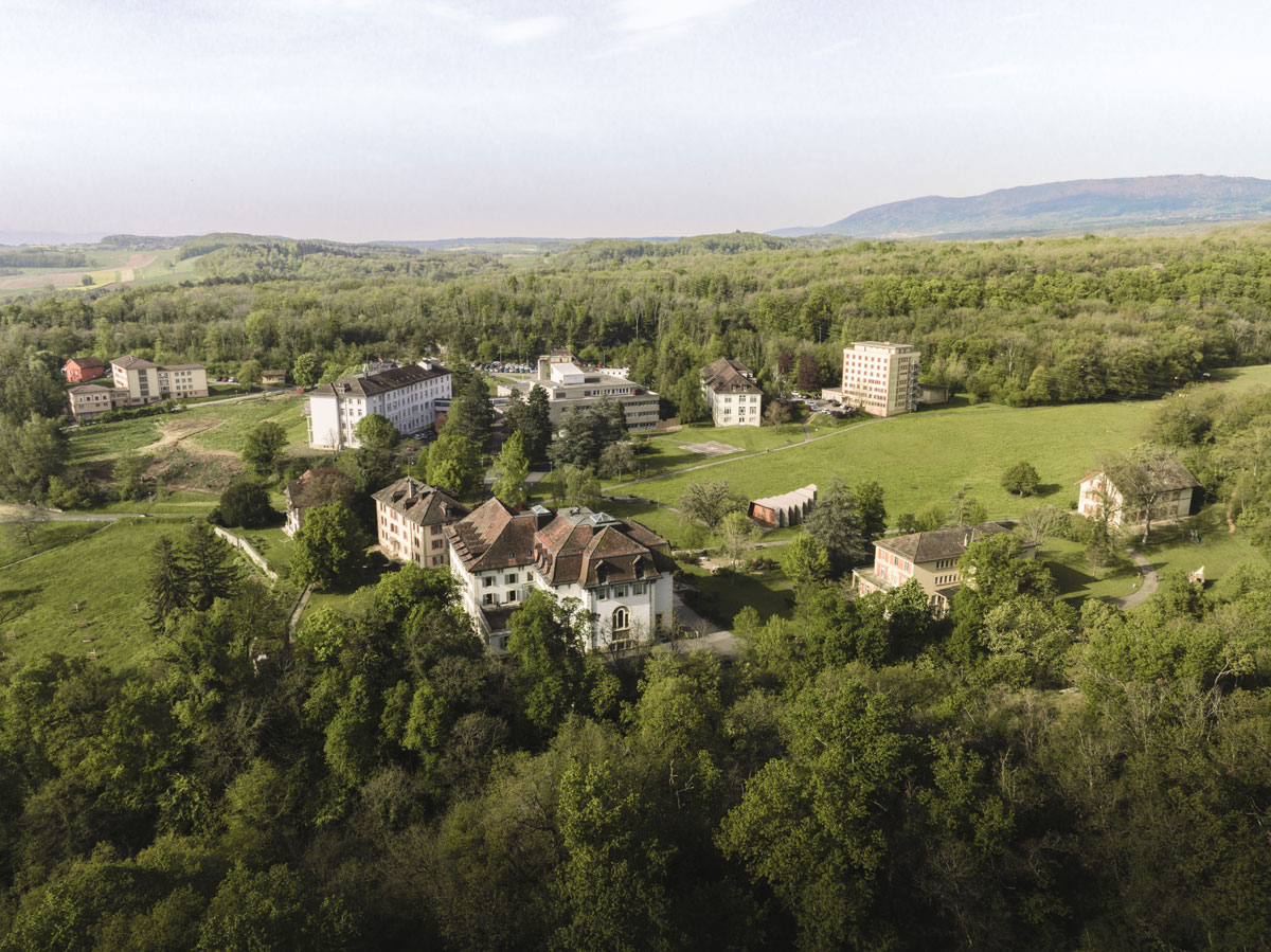 Plateau de Saint-Loup sur la commune de Pompaples, avril 2024