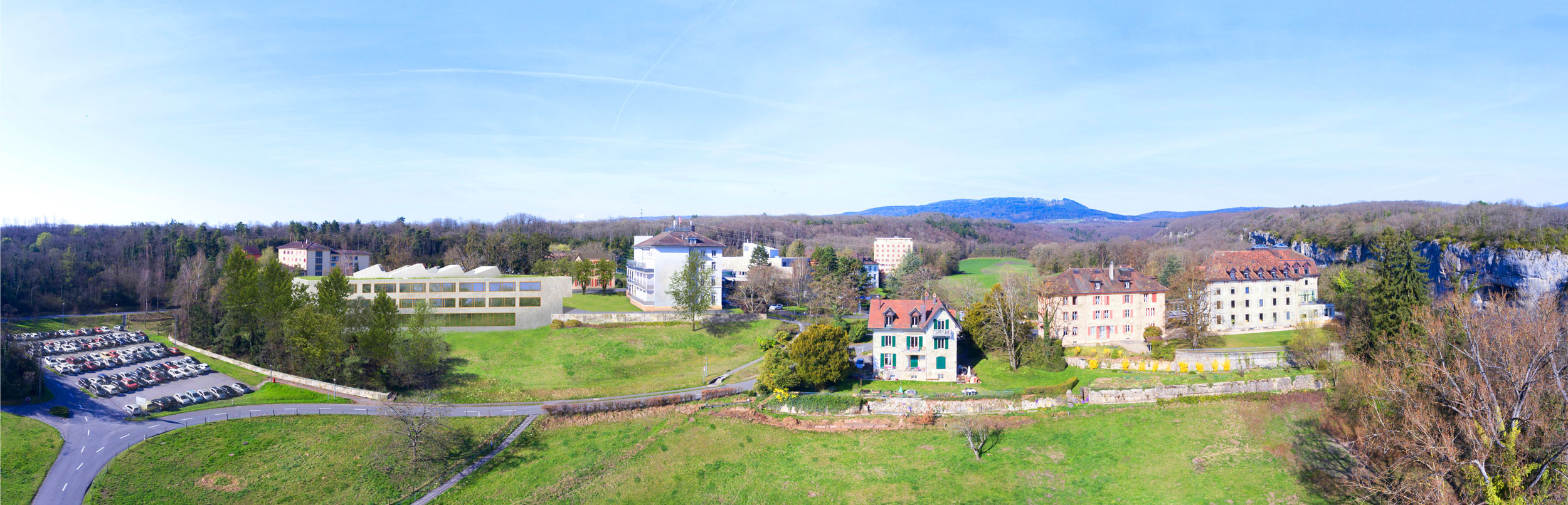 Plateau de SAint-Loup et projet de la nouvelle ESSC